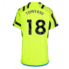 Arsenal Takehiro Tomiyasu #18 Bortatröja Kvinnor 2023-24 Kortärmad